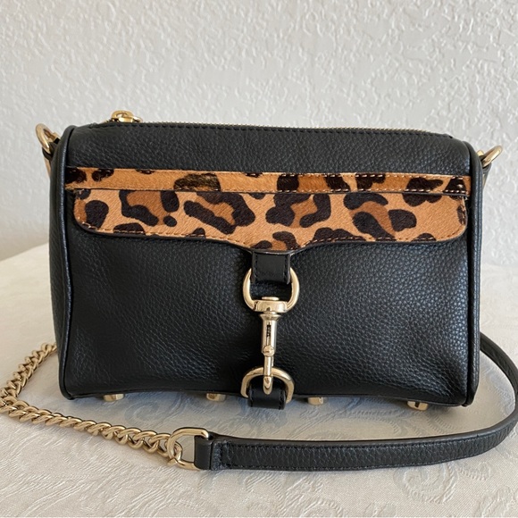 Rebecca Minkoff black mini MAC crossbody bag - Picture 1 of 10